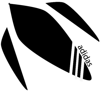 adidas logo. this logo: Adidas may not
